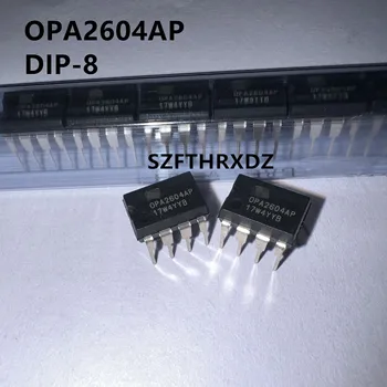 10vnt 100% Naujas Importuotų Originalus OPA2604 OPA2604AP DIP-8 OPA2604AU SOP-8 Garso Karščiavimas Dual Op Amp