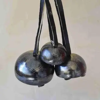 1Pc Yunnan Lijiang Rankų darbo Gryno Vario Varpas Kupranugaris Žalvarinis Varpas Etninės Charakteristika Mušamųjų Muzikos instrumentų Bell