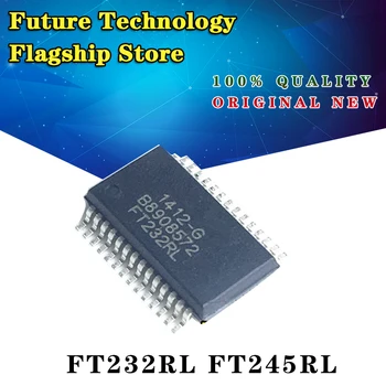 1pcs Naujas FT232RL FT245RL FT232 FTDI SSOP28 USB serial chip chip tiltas