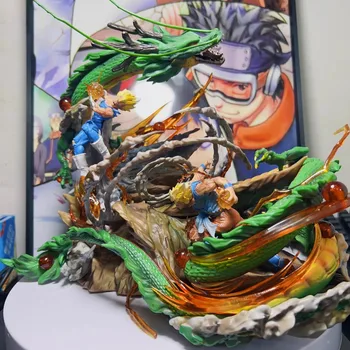 32cm Dragon Ball Skaičius Pasaulyje Showdown Son Goku VS Bejīta Yonsei Veiksmų Skaičius, Rinkti Darbalaukio Kolekcijos Lėlės Modelio Dovana Žaislai
