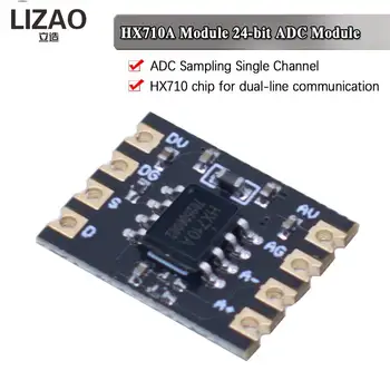 HX710A Modulis 24-bitų ADC Modulis, Dual Ryšių linijos Ėmimo Vieno Kanalo HX710A Lustas