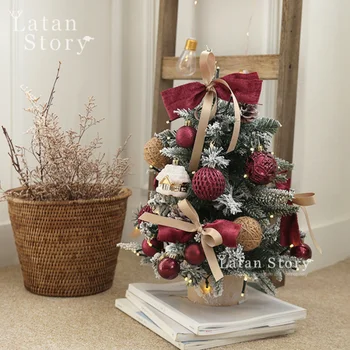 Kalėdų Dekoracijos Kalėdų Medžio Šviesos Nedidelis Medis 61 