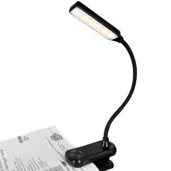 LED Knygą Šviesos diodų (LED) Lemputė Su Šviesos Skaitymo Nešiojamas Ir Įkraunamas Knygos Šviesa Apkabos, LED Šviesos Kelionių Knygų Mėgėjams