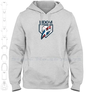 LIDOM logo Aukštos kokybės Hoodie Nauja Grafika Palaidinukė