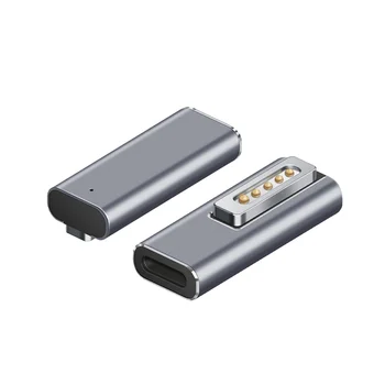 Magnetinio USB C Adapterio Tipas C/DC5521 2 Jungtis PD Greitai Įkrauti Adapteris /Pro