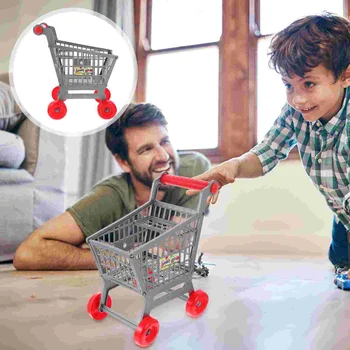 Modeliavimo Pirkinių Krepšelį Reikmenys, Žaislai Toddlersss Vaikai Žaidžia Krepšelį Lėlės Abs Bamblys