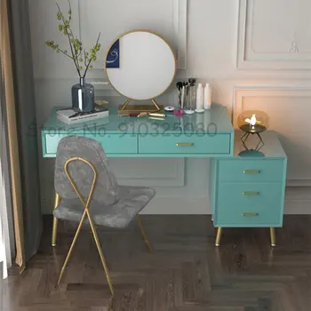 modernus Miegamojo Baldai, tualetinis staliukas, mažų daugiabučių namų rašomieji stalai Stalai Makiažas rinkinys Miegamasis Stalčių Tuštybės