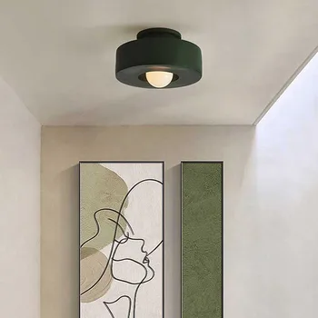 Originalios Asmenybės Lubų Lempa Šiaurės Koridoriaus Minimalistinio Dizaineris Eilėje Šviesos Ornamentu Kūrybiškumą Plafoniera Soffitto Dekoras