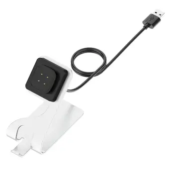 Smart Žiūrėti Pakeitimo Įkrovimo Kabelis USB Įkroviklio FitbitVersa FitbitSense Krovimo Doko Stotis Žiūrėti Maitinimo Adapteris