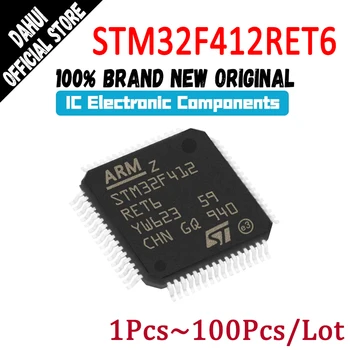 STM32F412RET6 STM32F412RE STM32F412R STM32F412 STM32F STM32 STM IC MCU Chip LQFP-64 Sandėlyje 100% Naujas Originl