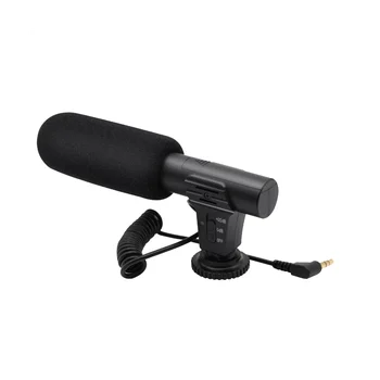 Vaizdo kamera Mikrofonas DSLR Fotoaparato Mikrofonas Profesionalios Fotografijos, Interviu, Mikrofonas Triukšmo Mažinimas
