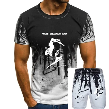 Vyrų Marškinėliai T-shirt Sigmund Freud Mans Proto juoda tshirts Moterys T-Shirt