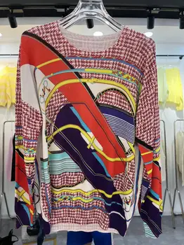yu0359 Mados moteriški Megztiniai 2023 kilimo ir tūpimo Tako Prabanga Europos Dizainas šalies stiliaus moteriški Drabužiai